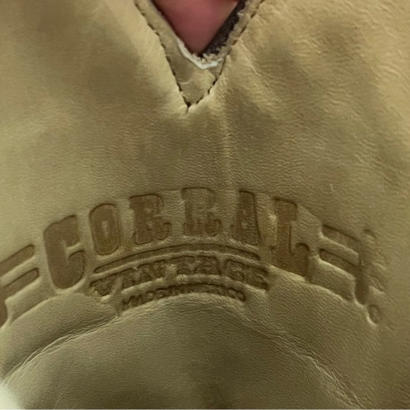 Corral Brown and Cream Embroidered Western Boots - Picture 11 of 16